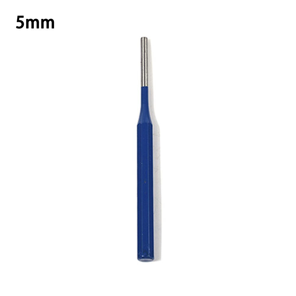 Punzón de percusión de acero de aleación, Pin de cincel, remache, tornillo de , agujero, herramienta de tallado para carpintería de 3mm, 4mm, 5mm, 6mm, 8mm, 1 unidad