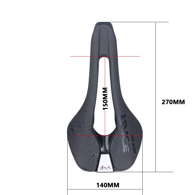 Asiento de bicicleta de montaña cómodo para hombre, sillín abierto de triatlón, cojín hueco, piezas de ciclismo