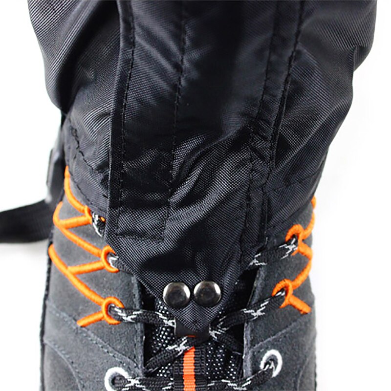 Camping et randonnée chaussures couverture extérieure imperméable coupe-vent guêtres jambe Protection garde ski escalade hiver chaussure couverture