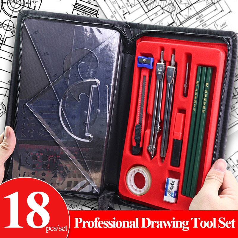 SP-260 Machinery Combination Plotter Drawing Compasses Set Architecture Engineering Civil Engineering Drawing Tools