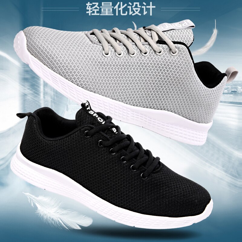Grande taille 39-48 zapatillas de deporte chaussures hommes Tennis baskets léger homme chaussures respirant hommes formateurs articles chaussants pour hommes
