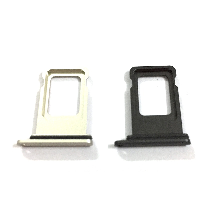 Sim Vassoio di Carta di SIM Del Supporto Del Vassoio Per Il IPhone di Apple 11 IPhone11 Slot Holder Adapter Socket Parti di Riparazione