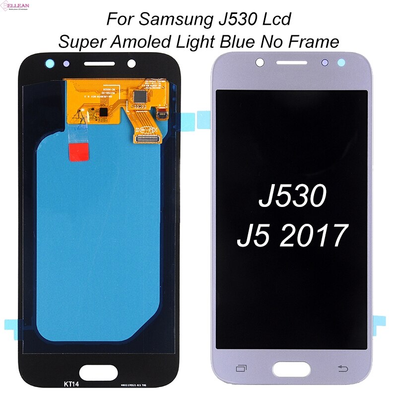 HH Amoled J530F J5 2017 Lcd para Samsung Galaxy J5 Pro Display J530 LCD com conjunto de digitador de tela de toque Frete grátis: Super Amoled L-Blue