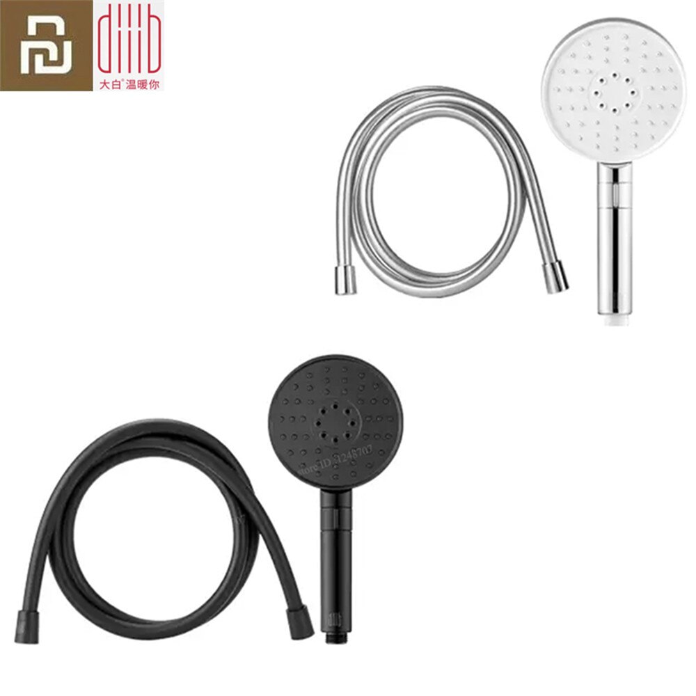 3 Modes Adjustment Handheld Shower Head Set 360° 120mm 53 Water Hole with PVC Matel Powerful Massage Shower