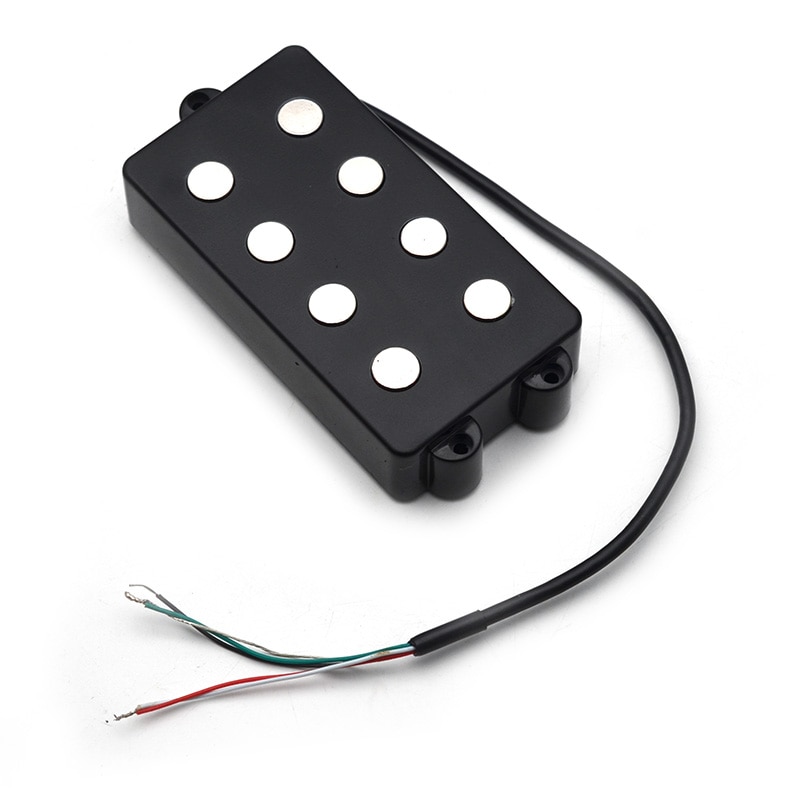 Micro-guitare basse ouvert 4 cordes Double bobine Humbucker pick-up aimant en céramique 54MM/57MM pour accessoires de guitare basse de Style musical