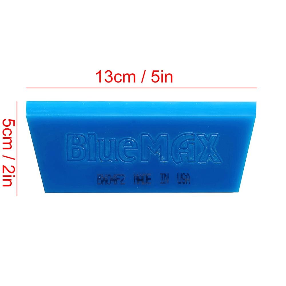 5PCS Bluemax Gummi Rakel Fenster Tönung Werkzeuge Vinyl Film Car Wrapping Schaber Auto Reinigung Werkzeuge Griff Sehne Rakel 5B07