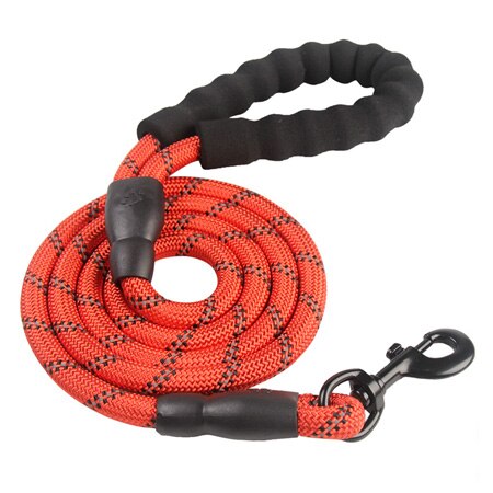 Durable Large Dog Leash Golden Retriever Medium Big Dog Collar Leashes Strong Reflective Lead Rope For Labrador Husky Rottweiler: 04