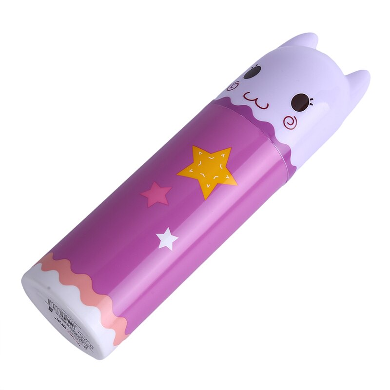 Tannbørstekopp tube oppbevaringsboks søt utendørs reise tannbørstedeksel etui holder bærbar vaskekopp baderomsglass