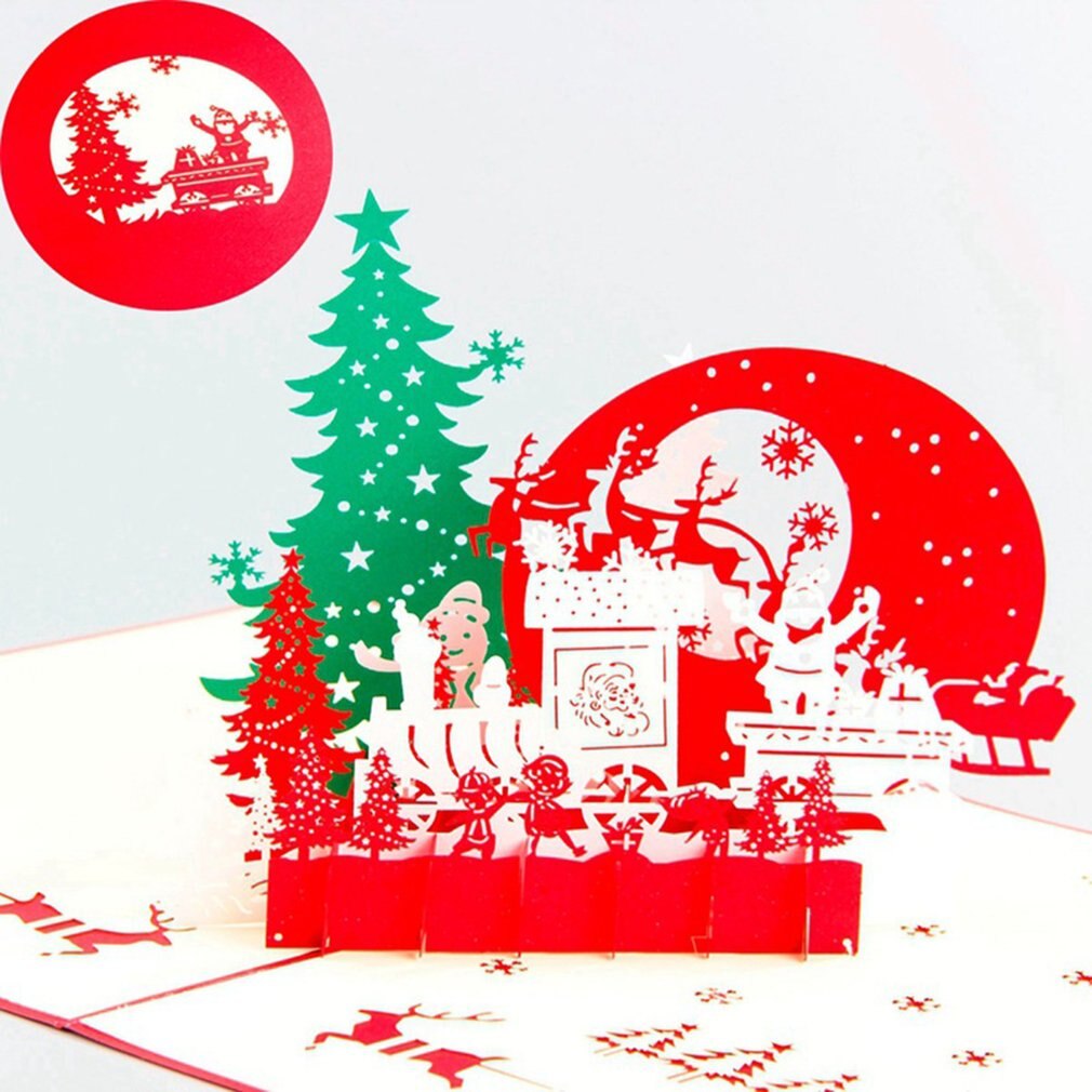 3D three dimensional greeting card