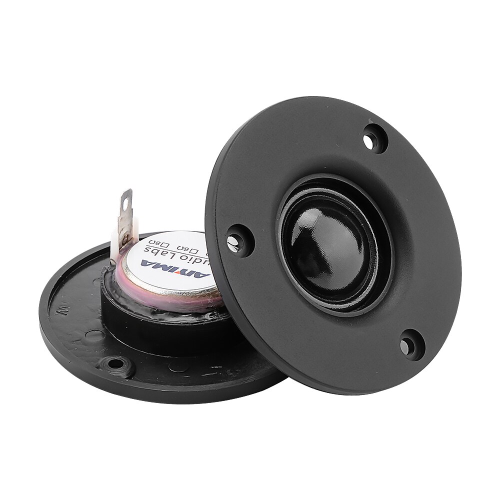 AIYIMA 2Pcs 3 Inch Tweeter Speaker 25 Core Silk Membrane 4 6 OHM 20W Treble Loudspeaker HIFI Sound Speaker Home Theater DIY