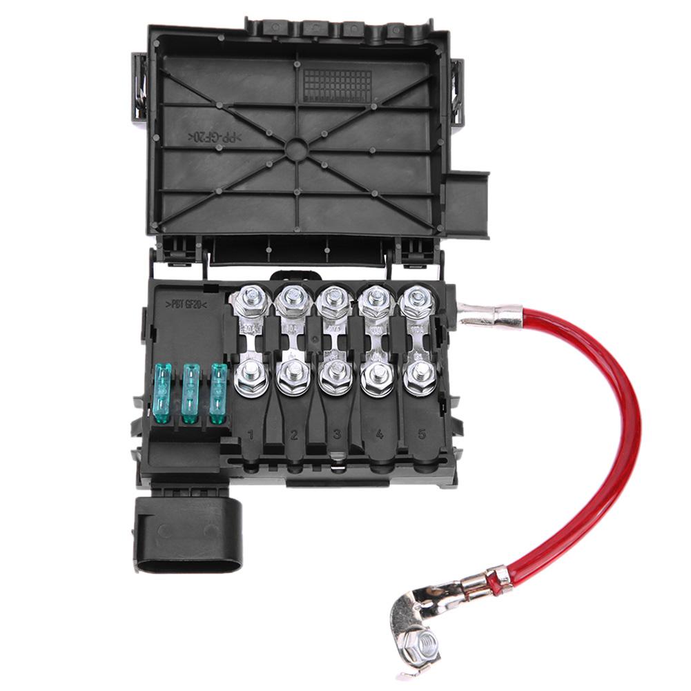 Fuse Box Battery Terminal for Volkswagen VW Bora Golf Mk4 98-05 Car Auto Accessory Battery Fuse Box Car Accessories: Default Title