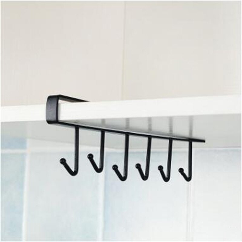 Storage Rack Shelf Hook Kitchen Organizer And Storage Rack Hanging Hooks C... – Grandado