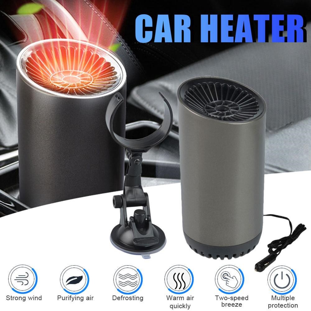 Winter Car Heater Universal 12V Car Interior Heating Cooling Fan Heater Window Mist Remover Portable Car Heaters