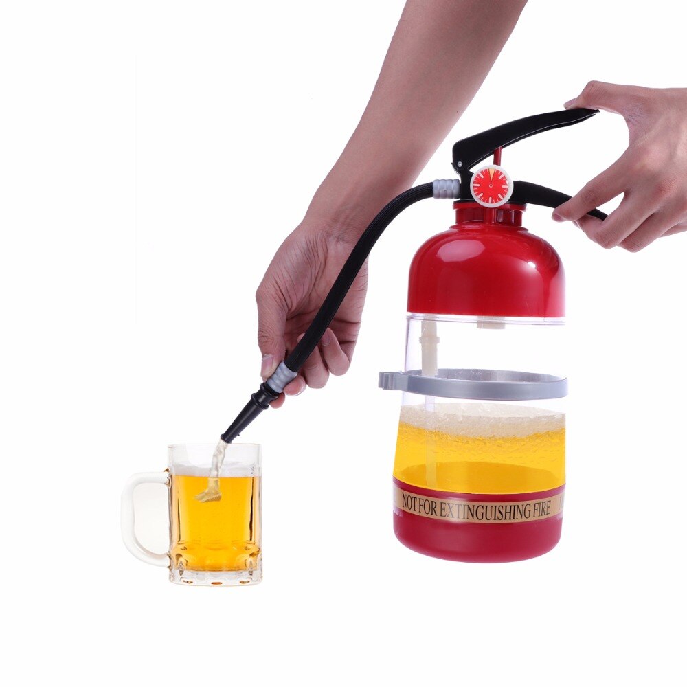 1500ml Brandblusser Drank Dispenser Cocktail Shaker Drank Pomp Wijn Bier Dispenser Machine