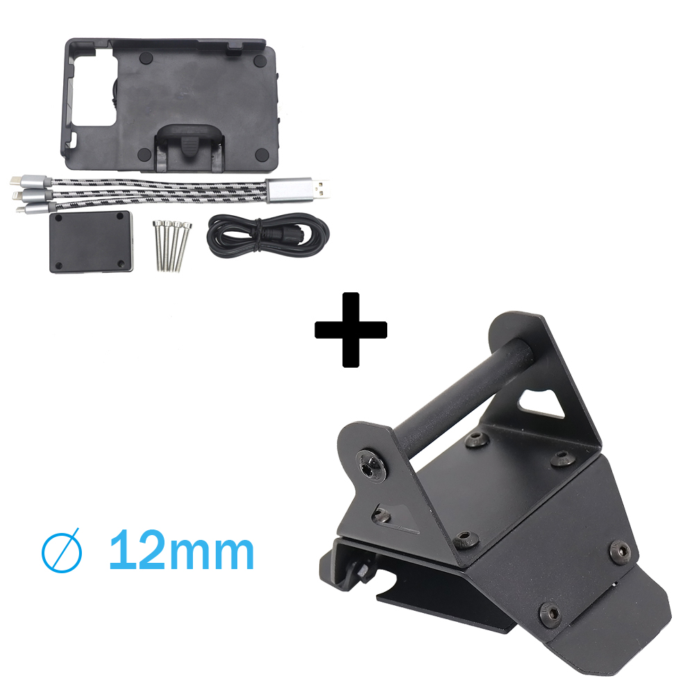 Motorcycle GPS mount navigation bracket mobile phone bracket For Honda FORZA 350 FORZA350 Forza 350 Forza350 Accessories: green