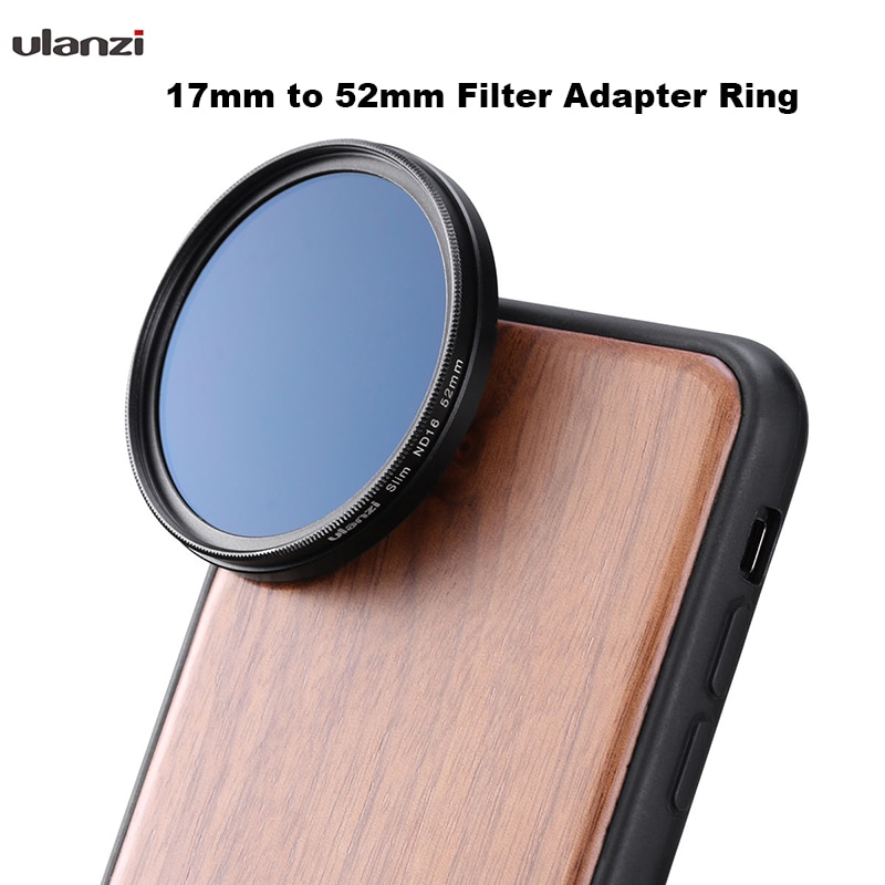 Ulanzi Filter Adapter Ring 17mm tot 52mm Filter Adapter Ring