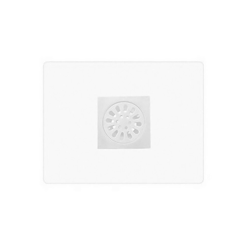 Pokrywa wpustu mata toaleta wc antyzapachowy odpływ ścieków podkładka silikonowa: przezroczysty