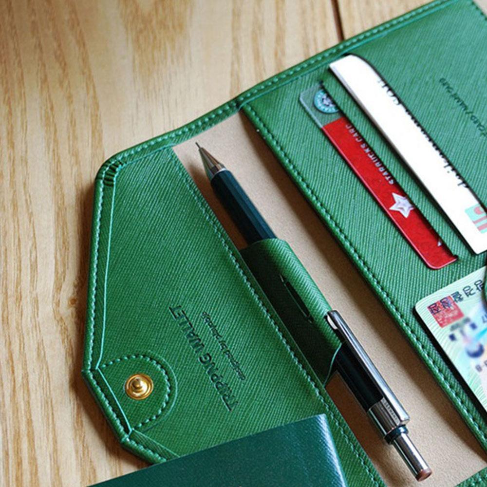 Passport Holder Travel Wallet Bag ID Card Document Case Organizer bagFashion wallet