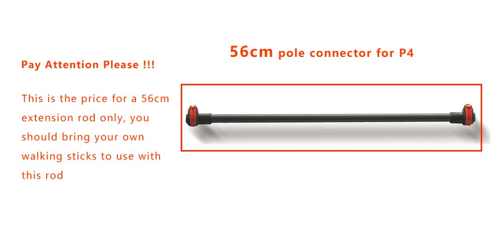 Varilla conector de poste de tienda: 56cm connector rod