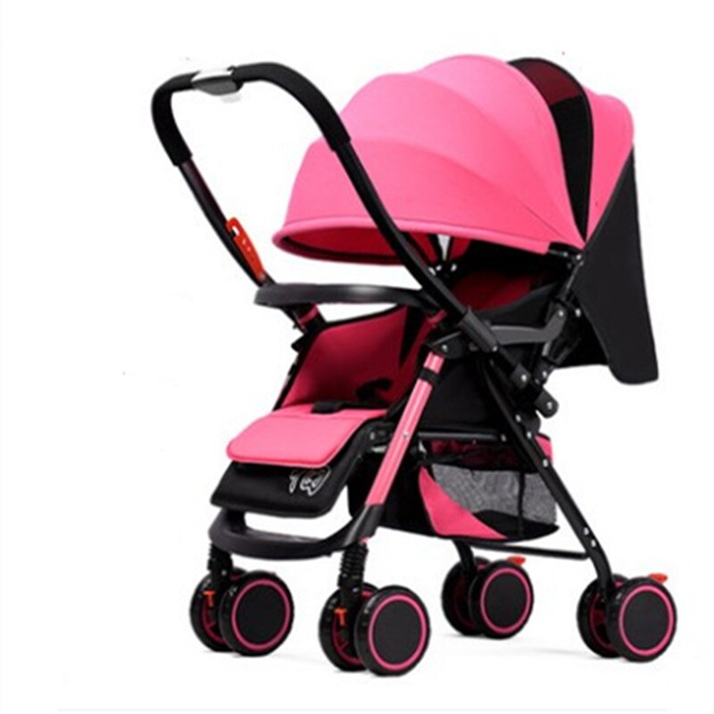 Baby stroller can sit and lie super lightweight folding simple portable child baby umbrella