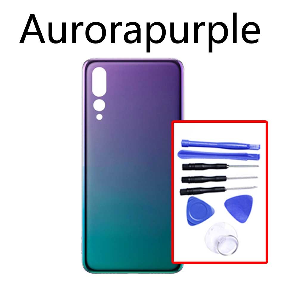 Voor Huawei P20 Pro Back Glas Batterij Cover Achterdeur Behuizing Cover Case Voor P20Pro CLT-L04 L09 T-L09C AL00 AL01 chassis Shell