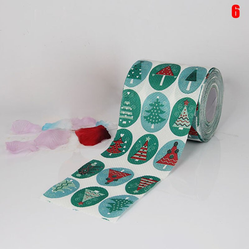 Rollo de papel higiénico para decoración, Navidad, hogar, Reno, Papá Noel, árbol de Navidad: 6