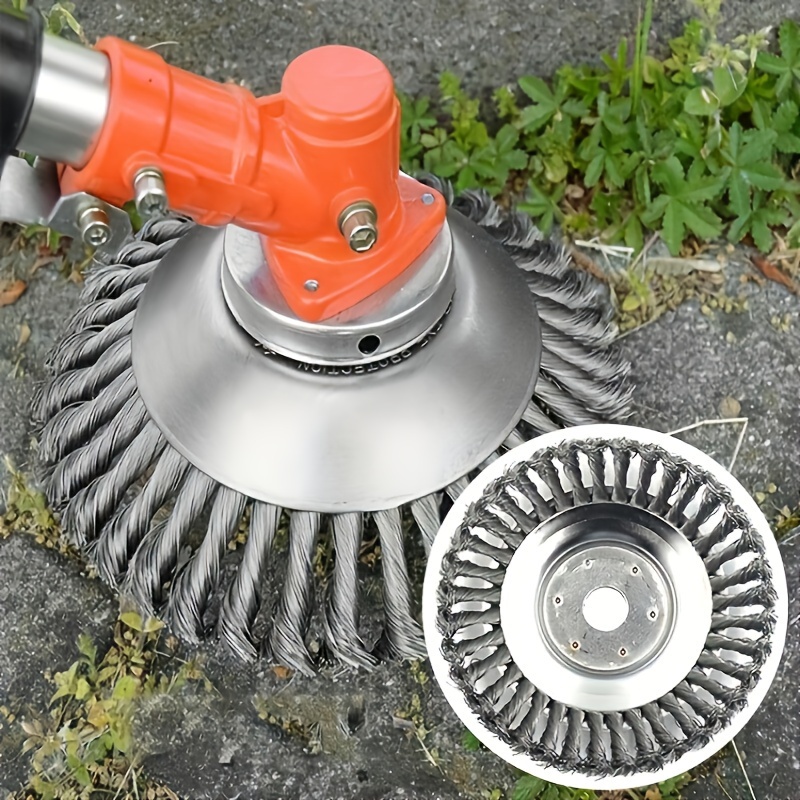 6 Inch Grass Trimmer Head Replacement Universal Fit for Lawn Mower Easy to Install Gardening Tool Accessories