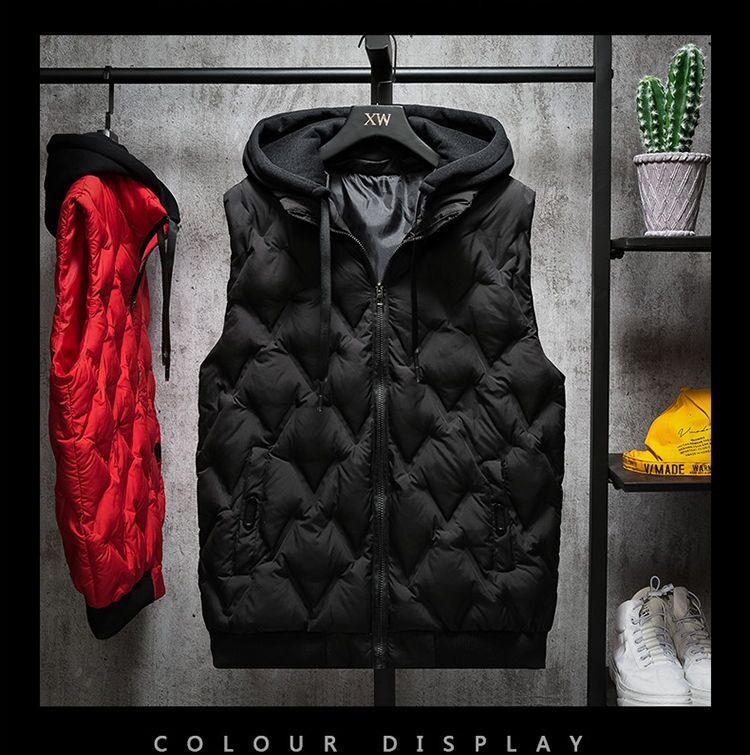 Dames Glanzend Donsvest - Winter Warm Zilver Dames Mouwloos Donsjack Verdikte Losse Winterdichte Kleding Casual Outdoor Ski-Jack Winddicht Vest Met Capuchon,Zilver,5Xl