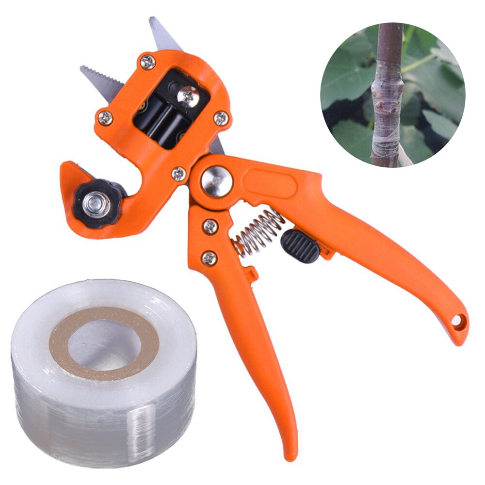 Portable Grafting Shear Fruit Tree Foliage Trimming Scissors Gardening Cutting Tool With Film: B set1