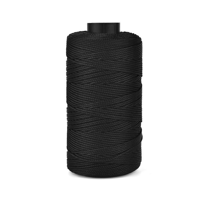 DIY Craft Crochet Thread Ice Silk Yarn Art Yarn Cord 1.5mm Polypropylene Yarn For Hat Doll Sewing Bags Basket Crochetin Thread: plum
