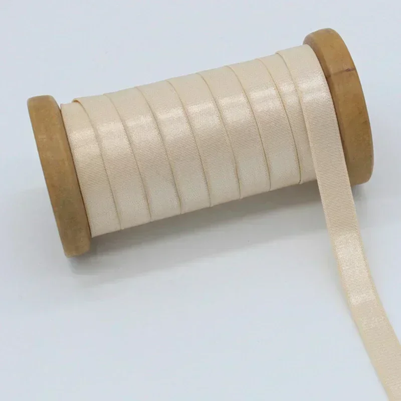Bandas elásticas para ropa interior, sujetador, correa para el hombro, banda de goma para el pelo, pantalones, cinturón, correas elásticas de nailon, accesorio de costura, 5/10M, 12mm: Latón / 1 mes