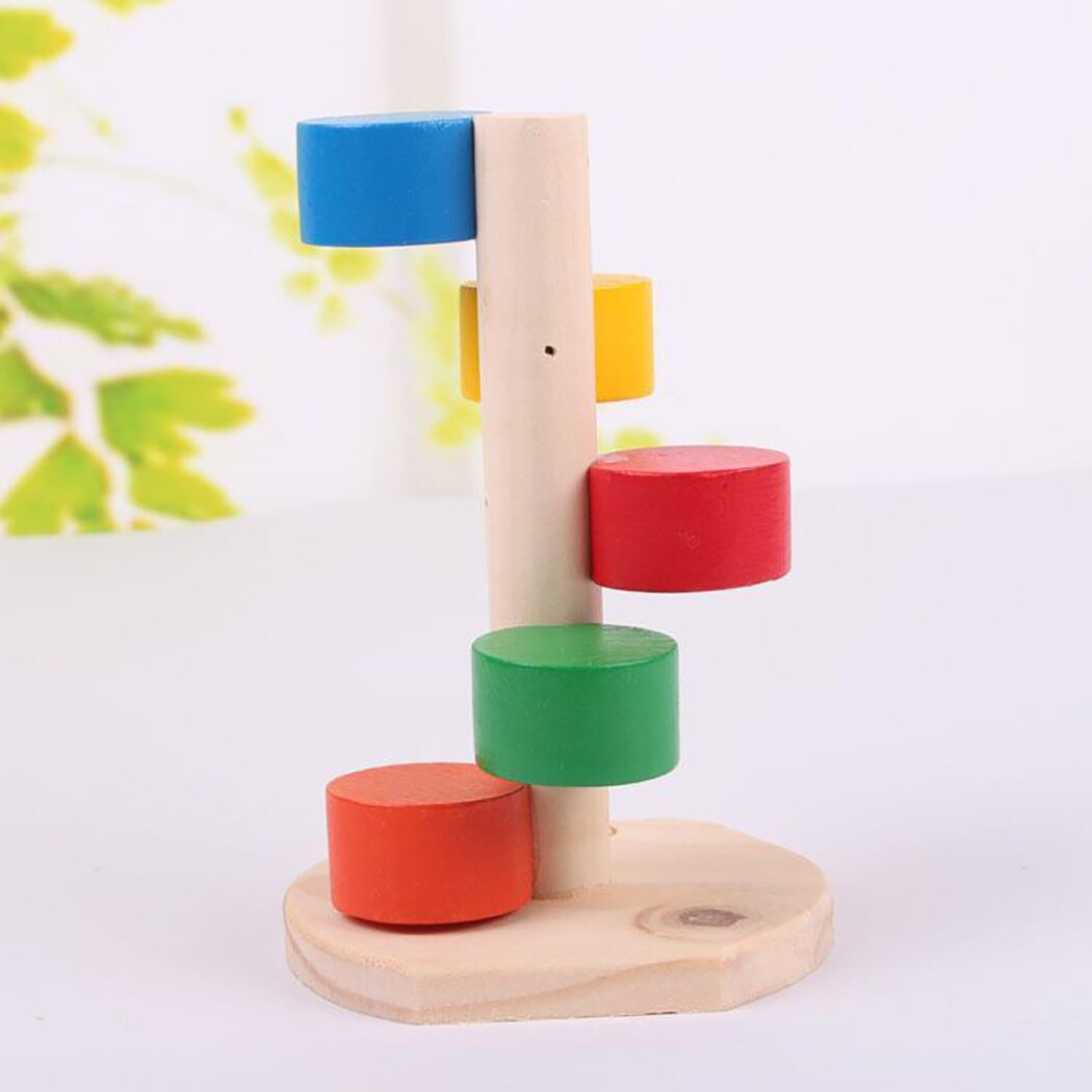 Random Color Hamster Toy Funny Multifunctional Hamster Chew Toy Hamster Supplies Small Animal Ladder Training Toys