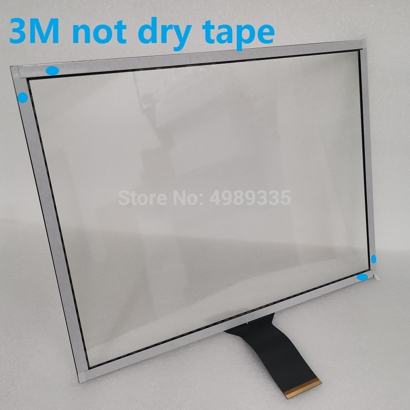 15 inch capacitieve touchscreen Structuur 4:3 universele 10 punt gehard glas G + G