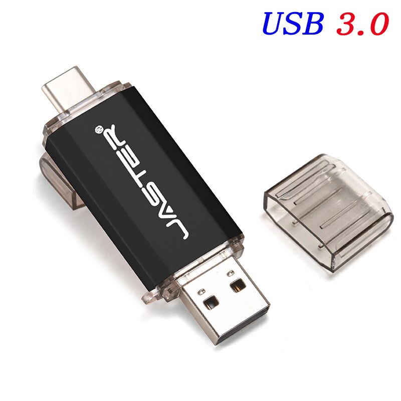 JASTER OTG Usb bagnetowy C Pen Drive 128 GB 64 GB 32 GB 16 GB pamięć USB 3.0 Hoge Snelheid Pendrive dla typu C Apparaat: 16 gb / H