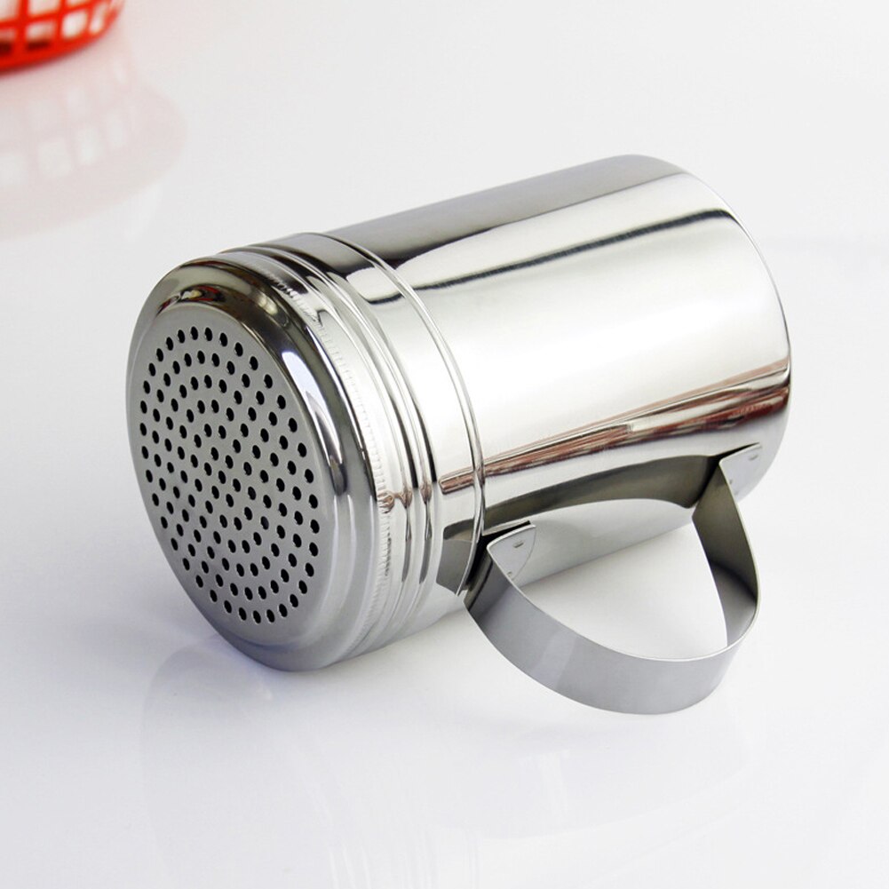 1/2 stk shaker salt rustfrit stål køkkenredskaber dispenser alsidige flasker med håndtag peber sukker skraber