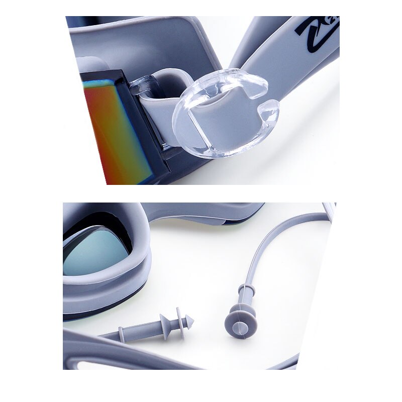 Zwembril heren dames anti-condens oordopjes voor volwassenen arena zwembril gafas natacion waterdichte zwembril