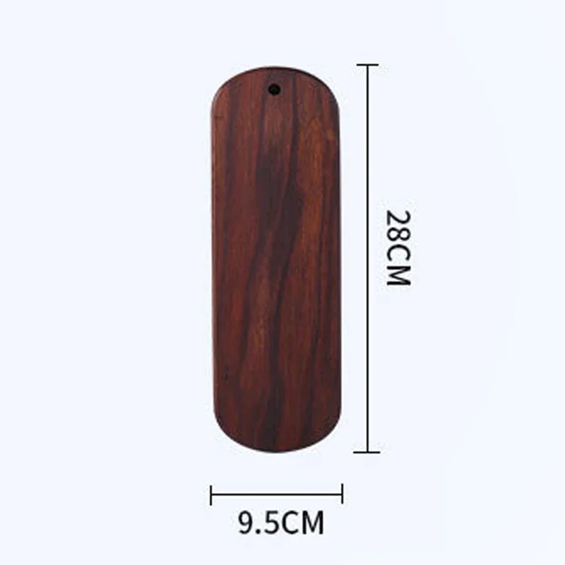 Planche à découper en bois massif, bois massif de cuisine en noyer noir, sans laque, avec planche à découper en bois: Chocolat
