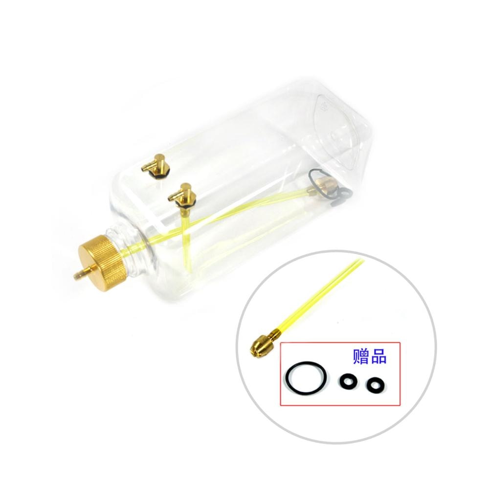 Flight Model Transparent Fuel Tank 260ml 360ml 500ml 700ml 1000ml With Oil Nozzle For RC Airplane Aircraft