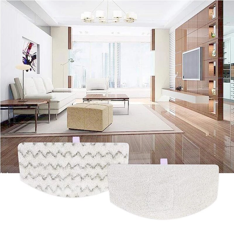 6 Pcs Steam Mop Pads Compatible Bissell PowerFresh 1806 1940 1544 1440 Series Replacement Part Model #5938#203-2633 Mop Rag