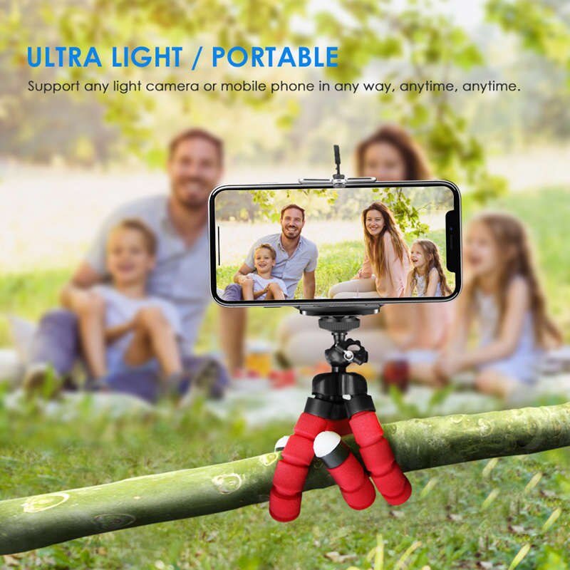 Octopus Statief Telefoon Houder Flexibele Stand Voor iPhone X 8 7 Mobiele Telefoon Houder Voor Samsung Galaxy S9 S8 Plus camera Stand