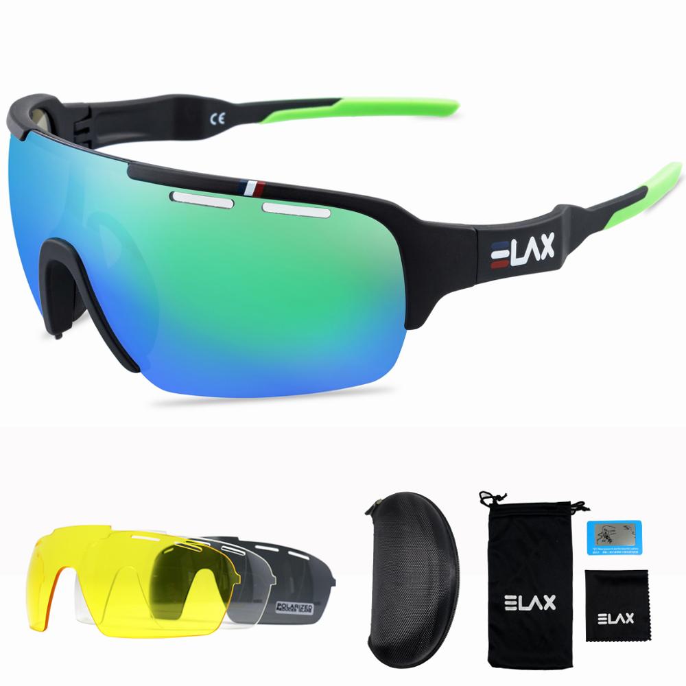 4 linser polariserede sportsbriller ciclismo solbriller mtb briller: E3