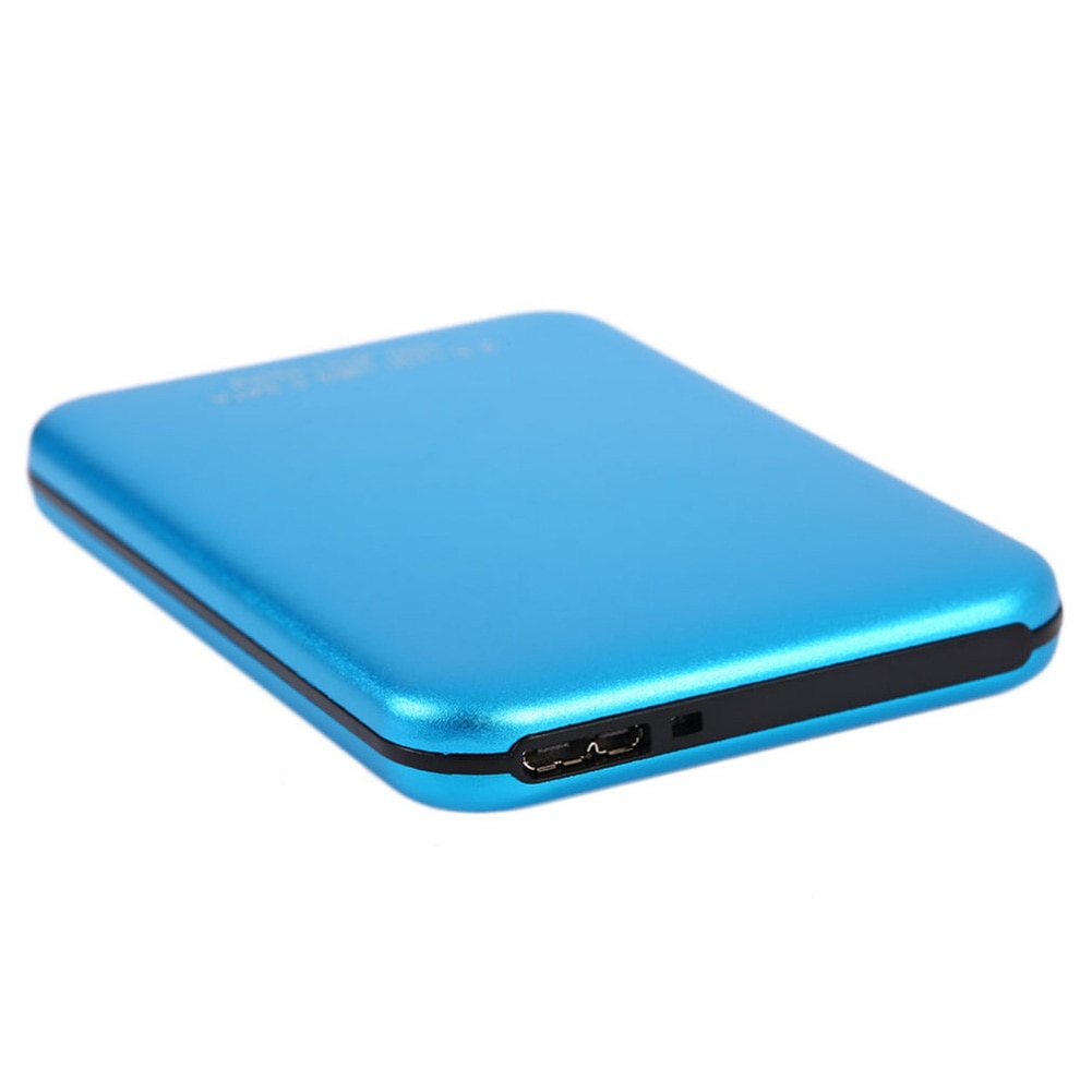 500GB/1TB/2TB 2.5inch USB 3.0 SATA Expansion HDD External Case Hard Disk Drive Portable External Hard Disk for Laptop: Blue 500GB