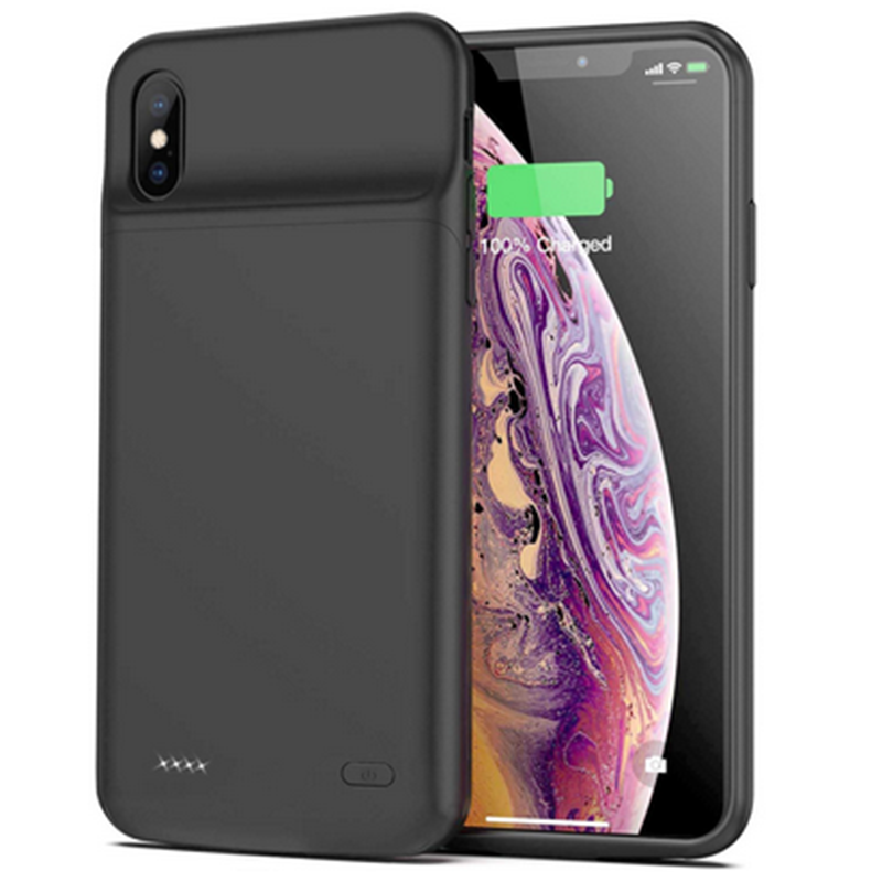 Batterijhoesje, zachte 4000 mah powerbank, batterijhoesje voor iphone x xs, oplaadbatterij, powerbankhoesje voor iphone xr xs max
