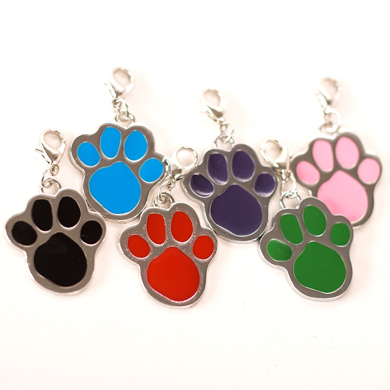 Personalisiertes Hundehalsband-Etikett Mit Strass – Graviert Aus Edelstahl, Inkl. Geschenk