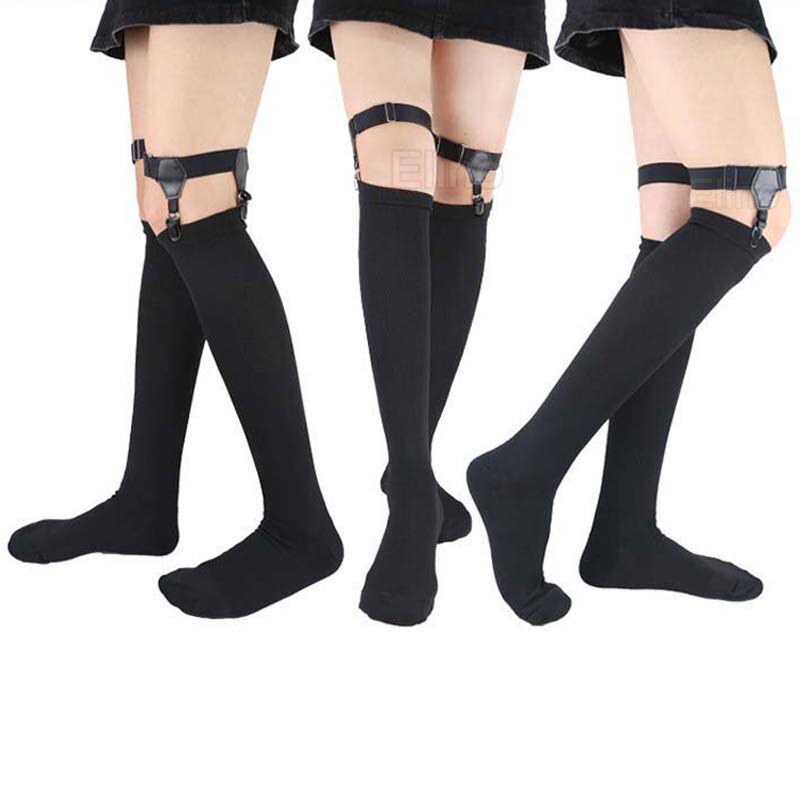 Women's Black Clips Non-slip Stockings Garter Stay Suspenders ...