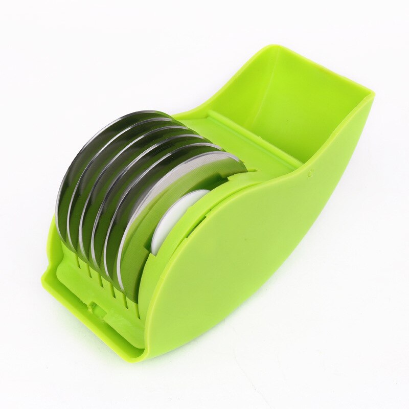 Edelstahl Klinge Küche Gemüse Hacken Kraut rollen Rolle Rollen Fleischwolf Manuelle Hand Scallion Cutter Aufschnittmaschinen 6 Haushalt
