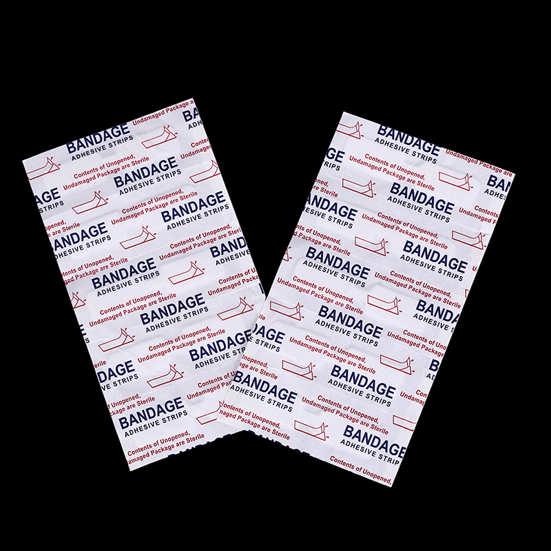 10Pcs Aid Waterdichte Lijm Bandages Band Vlinder Lijm Wond Sluiting Band Aid Emergency Kit