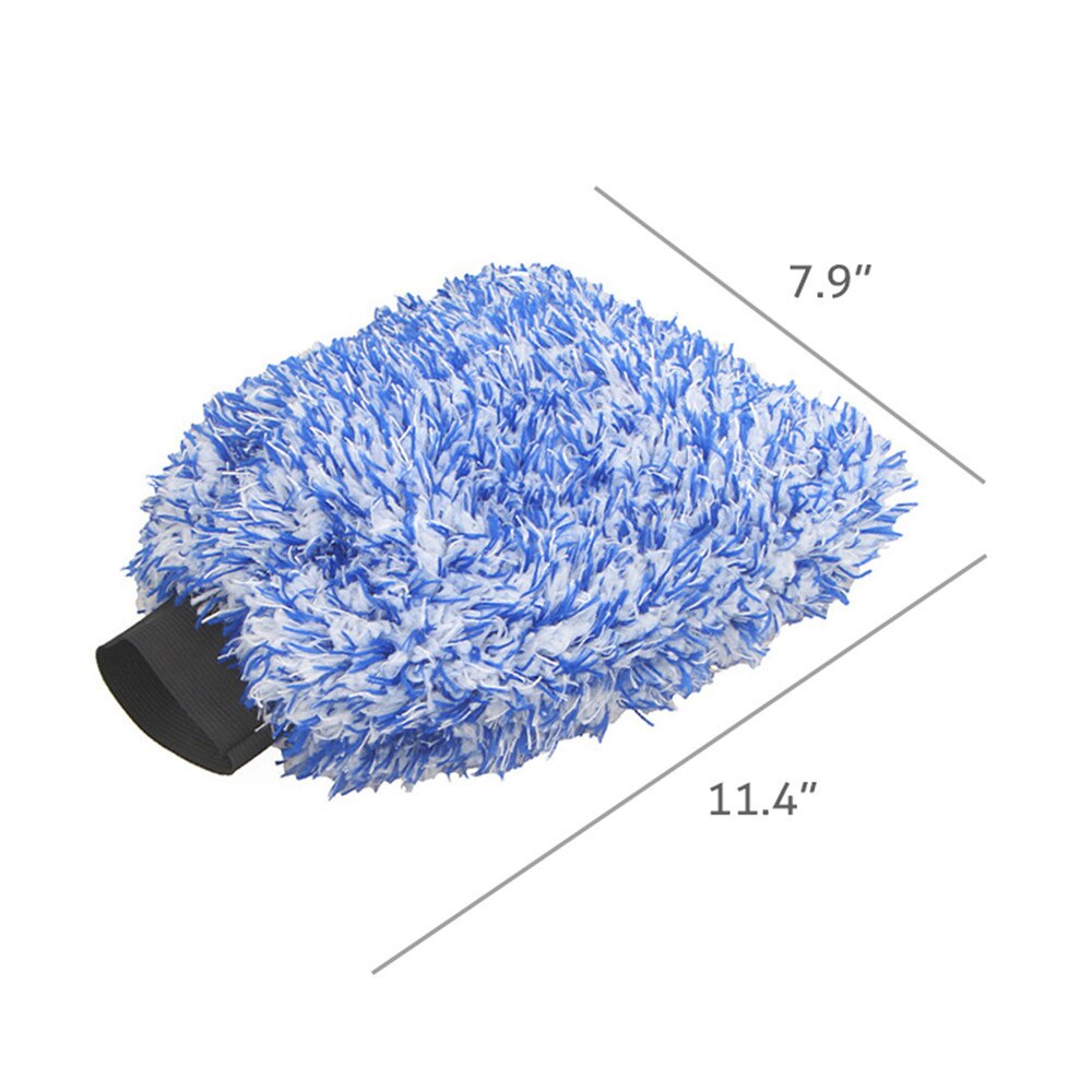 Mjuk absorberande handske hög densitet bil rengöring ultra mjuk lätt att torka auto detaljering mikrofiber galenskap tvätt mitt trasa
