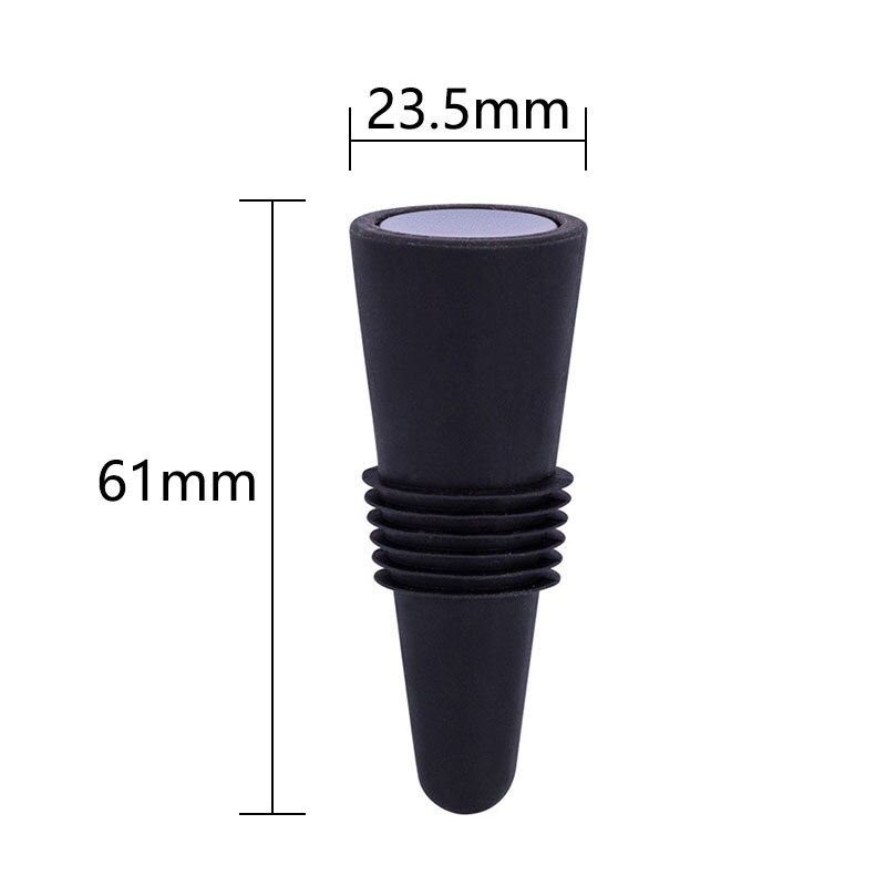 Kitchenware Silicone Wine Stopper Leak Proof Champagne Bottles Sealer Stopper Reusable Wine Bar Tools