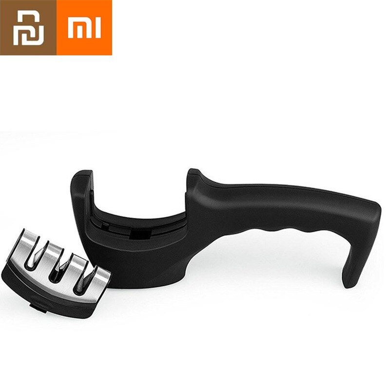 Xiaomi 3 Stage Knife Sharpener Kitchen Sharpening Stone Grinder Knives Whetstone Tungsten Diamond Ceramic Sharpener